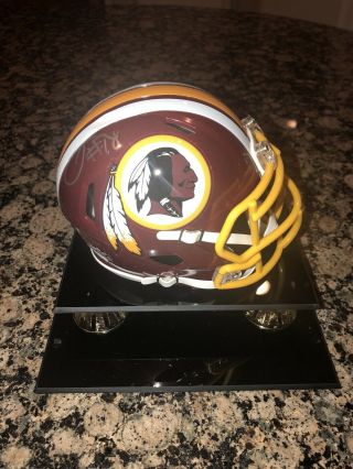 Josh Doctson Redskins Autographed Riddell Mini Helmet Jsa