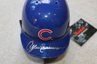 Andre Dawson Signed  Chicago Cubs Mini Helmet/montreal Expos/jsa