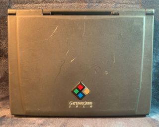 Vintage Gateway 2000 Solo Model P3c Laptop (windows) / No Power Cord