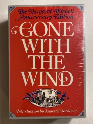 1975 Gone With The Wind - Anniversary Edition In Slip Case Sku:11