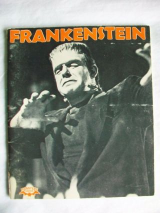 Frankenstein Ian Thorne 1978 Crestwood Monsters Series Universal Horror Sc