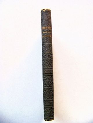 1850 Ed.  Poems Of Religion & Society By Pres.  John Quincy Adams