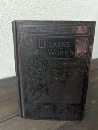 Vintage Dickens Book 1867 Pickwick Papers Volume 1
