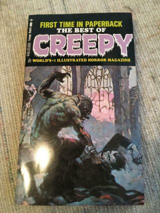 The Best Of Creepy Edited By James Warren1971 Sb