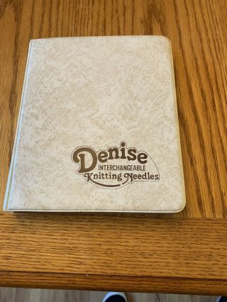 Denise Interchangeable Knitting Needle Set Kit Vintage