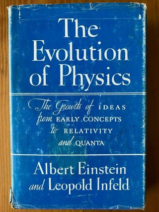1938,  The Evolution Of Physics,  Albert Einstein & Leopold Infeld,  21st Print