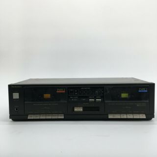 Vintage Technics Rs - B24w Stereo Double Dual Cassette Deck Dolby Noise Reduction