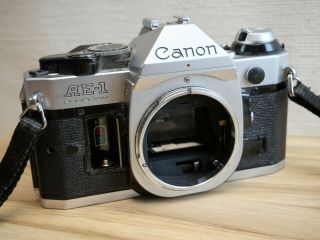 Vintage Canon Ae - 1 Program 35mm Slr Film Camera Body