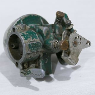 Vintage Carter Model N Carburetor Reo Gas Engine 1950’s Round Bowl Wizzer Kohler