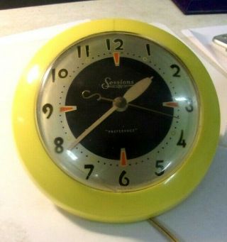 Vintage Sessions Electric Wall Clock Cat No 1 - Tk - 53