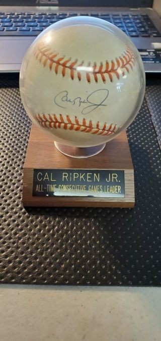 Cal Ripken Jr.  Autographed Signed Rawlings Baseball Fields Of Dreams