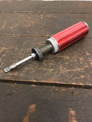 Vintage Britool Turn Torq Torque Wrench In 1/4” Drive Dt57