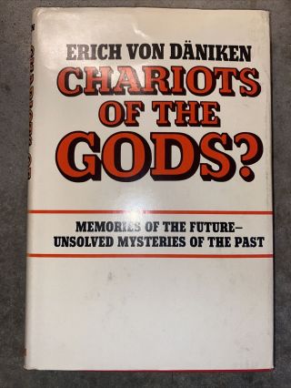 Chariots Of The Gods Erich Von Daniken Hardback 1969 First Edition In English