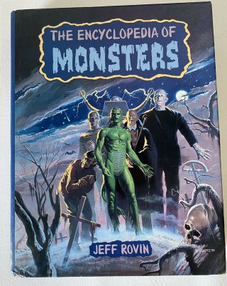 Encyclopedia Of Monsters Jeff Rovin Hardcover Facts On File 1989