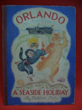 Kathleen Hale:orlando The Marmalade Cat A Seaside Holiday 1st 1952 Country Life