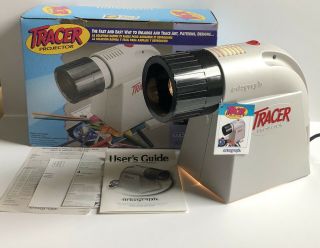 Artograph Tracer Art Drawing Craft Projector Vintage With Box Complete