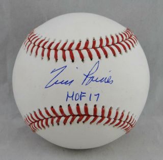 Tim Raines Autographed Rawlings Oml Baseball W/ Hof - Jsa W Authenticated