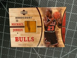 2006 - 07 Upper Deck Hardcourt Michael Jordan Chicago Bulls Game Floor