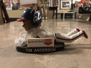 Chicago White Sox Tim Anderson Signed Sga Bobblehead
