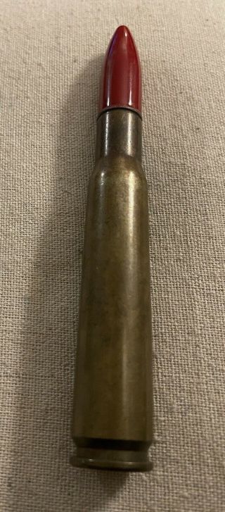 Vintage World War Ii Sl 1943 50 Caliber Shell Casing Trench Art Lighter
