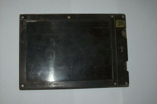 Vintage Ica 13x18cm 5x7 " Large Format Wood And Metal Film Plate Holder