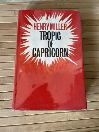 Tropic Of Capricorn By Henry Miller 1964 Uk 1st/1st Hb John Calder