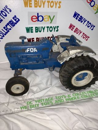 Vintage Ertl 1974 Ford 8600 Tractor And Trailer