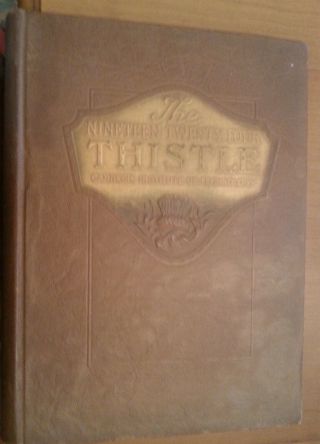 1924 College Yearbook Thistle Carnegie Institute Technology Pittsburgh Pa