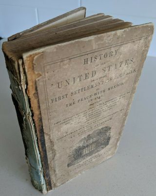 1848 History Of The United States From The First Settlement As Colonies To.