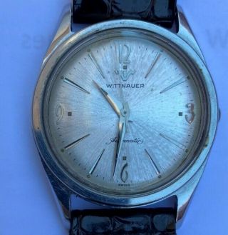 Wittnauer Vintage 17 Jewel Automatic Iin Stainless Steel Case,  Run Strong