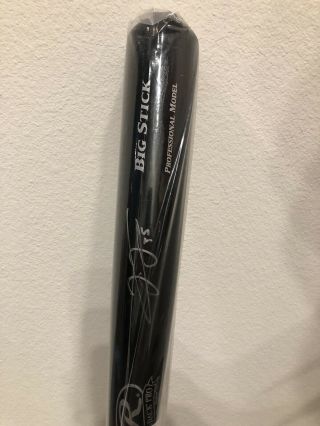 Frank Thomas Signed Rawlings Adirondack Pro Big Stick Baseball Bat Schwartz