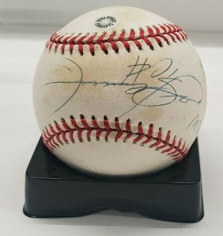 Sammy Sosa Chicago Cubs Autograph Signed Onl Baseball " Mvp 66 Hrs " Inscription