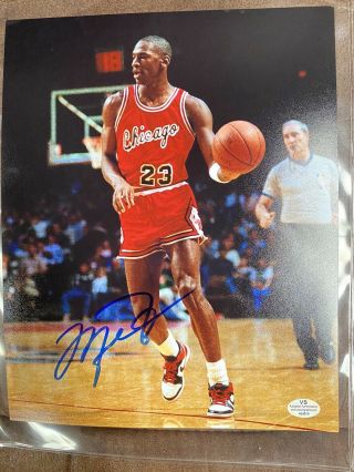 Michael Jordan 8x10 Signed Autographed 8x10 Chicago Bulls Nba