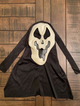 Vintage Fun World Fearsome Faces Melty Boogey Ghostface Mask