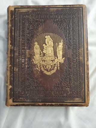 Antique Book The Life Of Jesus Christ And His Aspostles By Rev J Fleetwood.