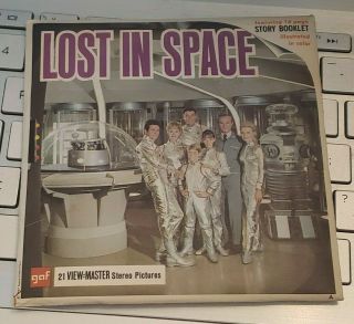 Gaf Vintage B482 Lost In Space Tv Show 60s View - Master 3 Reels Packet Sci - Fi