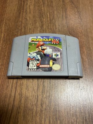 Nintendo 64 - Mario Kart 64 Game Cartridge Vintage