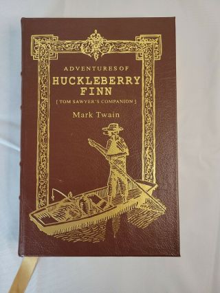 Easton Press The Adventures Of Huckleberry Finn,  Mark Twain,