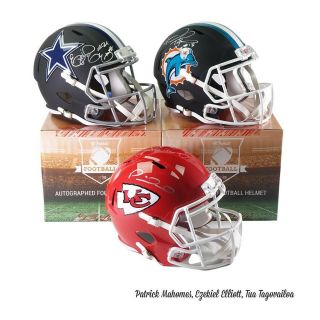 Kansas City Chiefs Hit Parade Diamond Series 5 Specialty Full Size Helmet Break