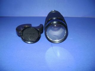 Vintage Canon Camera Zoom Macro Lens Fd 70–210 Mm 1:4 Both Covers Uv 58mm Filter