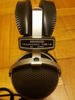 Vintage Kenwood Hs - 5 Headphones