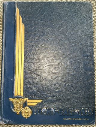 Vintage Military 1935 Lucky Bag United States Naval Academy,  Annapolis Yearbook