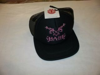 Bam Margera Element Skateboard Hat Heartgram With Tags