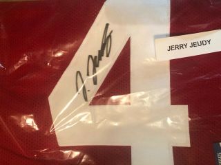 Jerry Jeudy Autographed Alabama Crimson Tide Jersey Rookie Auto Denver Broncos