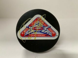 Teemu Selanne Autographed Signed 1993 All Star Game Puck Psa Ai16757