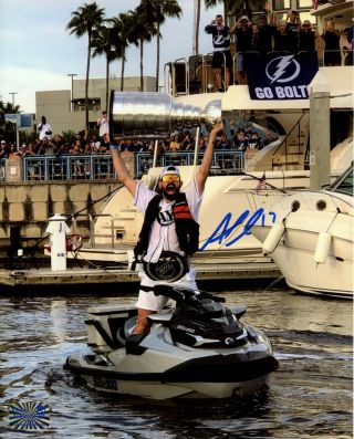 Alex Killorn Tampa Bay Lightning Signed Autographed Stanley Cup Sea - Doo 8x10