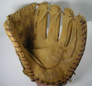 Vintage NOKONA Chief - Tan Field Rite RHT Baseball Glove Black Label RARE PLS READ 3