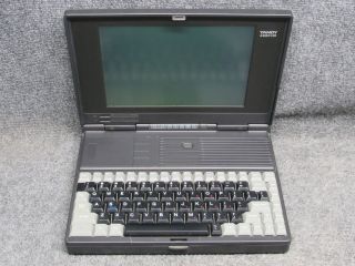Vintage Tandy 4800 Hd Laptop/notebook Intel 80486sx 20mhz W/ Floppy Drive 1992