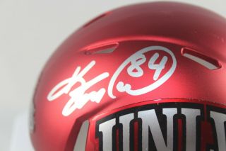 Keenan McCardell signed UNLV Mini Helmet Beckett Jaguars 2