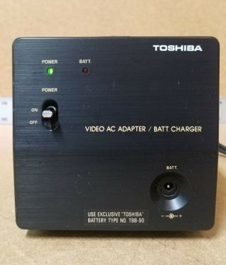 Vintage Toshiba Video Ac Adapter / Batt Charger Pa - 530t